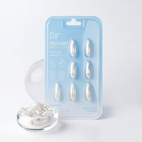 [무료배송] 디에프 콜라겐 멀티-비타 캡슐 앰플 (7캡슐 x 3팩 ) / 간이포장