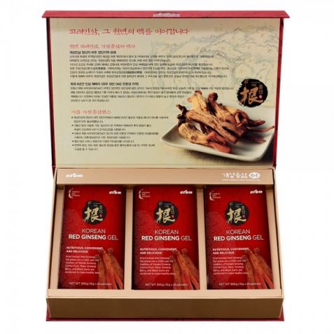 Erom Korean Red Ginseng Gel (이롬 개성홍삼젤) 60 packets [2+1]
