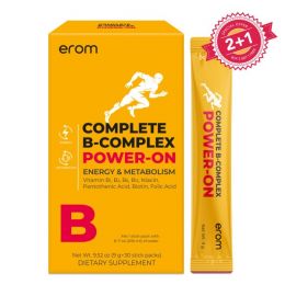 Erom Complete B-Complex Power-On (이롬 파워온) 30 stick packs