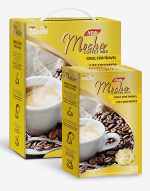 마젤 커피믹스 모카 (Mazel Coffee Mix Mocha) 100 Sticks 배송비 무료